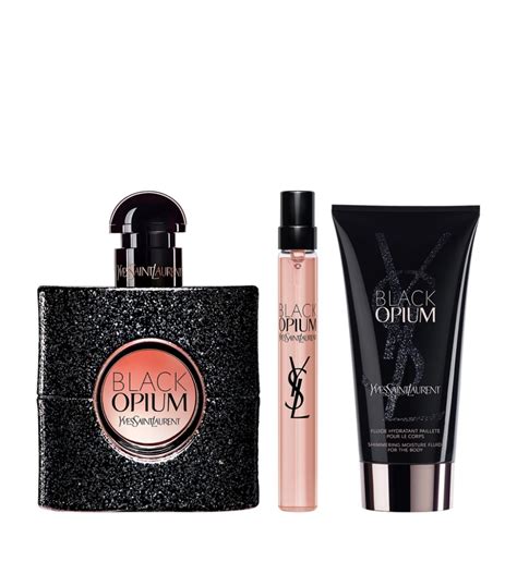 ysl black optimum 50ml gift set|YSL perfume black opium price.